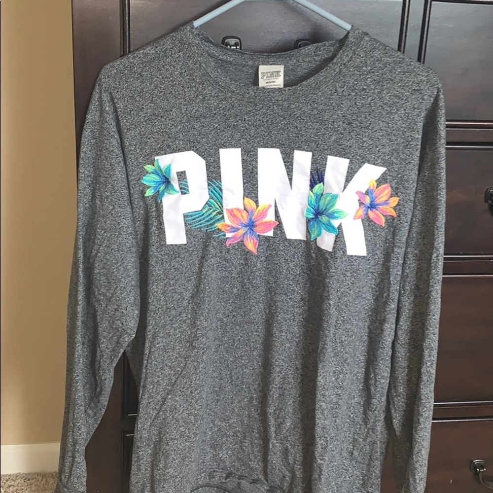 PINK LONG SLEEVE TEE
